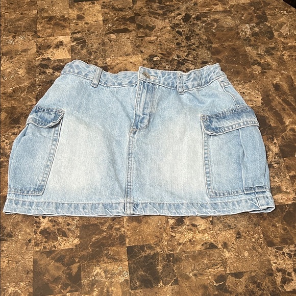 The Children's Place Other - The Children's Place Light Blue Cargo Skirt